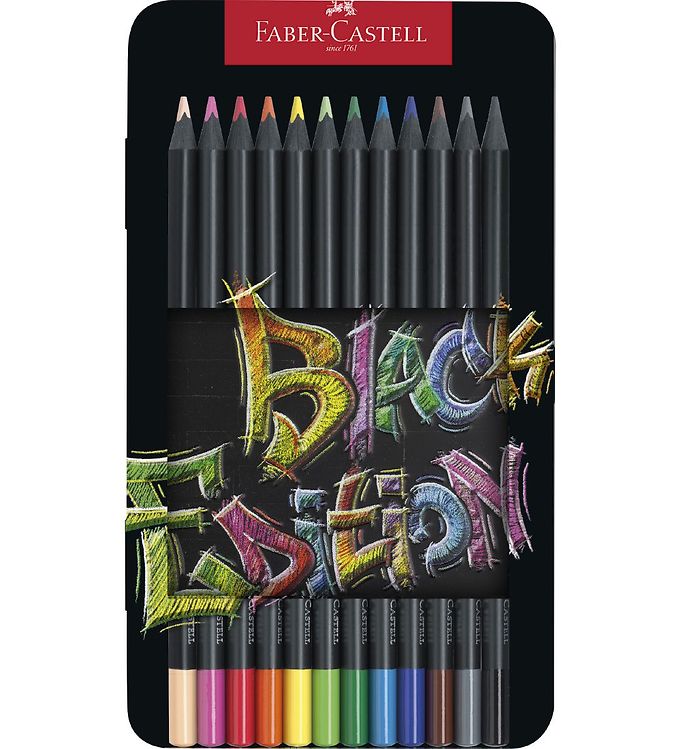 Image of Faber-Castell Farveblyanter - Trekantet - 12 stk - Multi (266332-3463006)