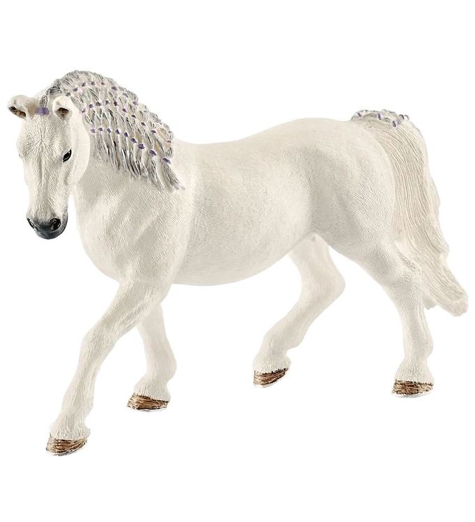 Schleich Horse Club - Højde: 10 cm - Lipizzaner Hoppe 13819 er en smuk og detaljeret legetøjsfigur, der vil glæde hesteinteresserede børn. Denne Lipizzaner-hoppe er ægte skønhed med sin krøllede man og elegante holdning. Figurinen er perfekt til at skabe fantasifulde rideture på gården eller til at udvide din Schleich Horse Club-samling. Med en imponerende højde på 10 cm og en realistisk, håndmalet finish vil denne Lipizzaner-hoppe sætte gang i legen og stimulere barnets fantasi.

- Realistisk legetøjsfigur af en Lipizzaner-hoppe
- Perfekt til din Schleich Horse Club-samling
- Med en højde på 10 cm for ekstra detaljer
- Håndmalet finish for øget realisme
- Ideel for børn med interesse for heste
- Skaber fantasifulde legescenarier på gården