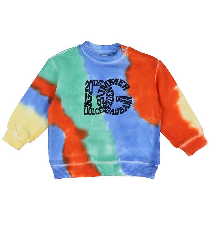 6: Dolce & Gabbana Sweatshirt - Eden - Multifarvet m. Print