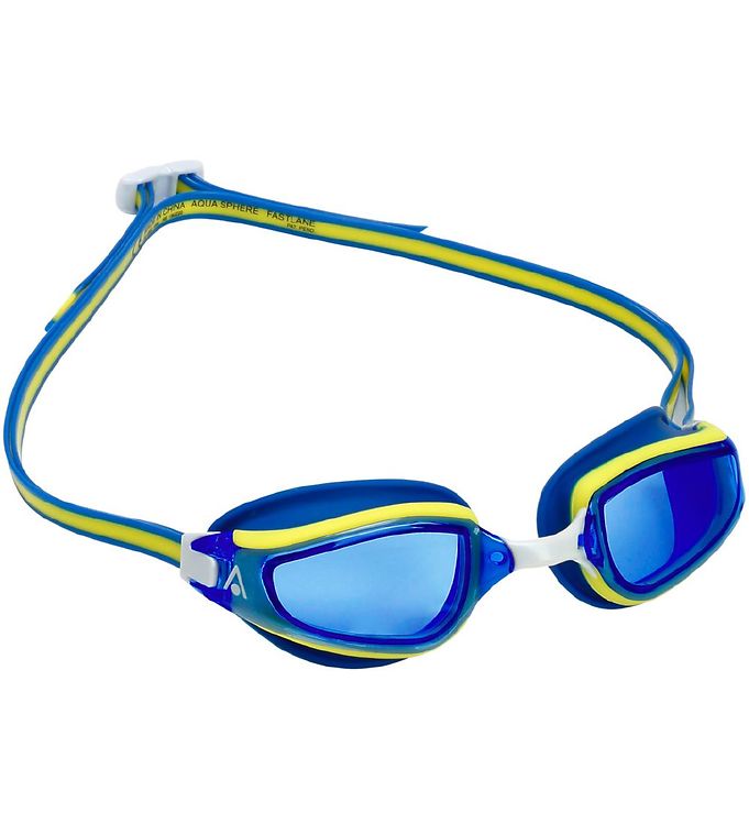Image of Aqua Sphere Svømmebriller - Fastlane Active - Blue/Yellow - OneSize - Aqua Sphere Svømmebriller (267420-3480410)