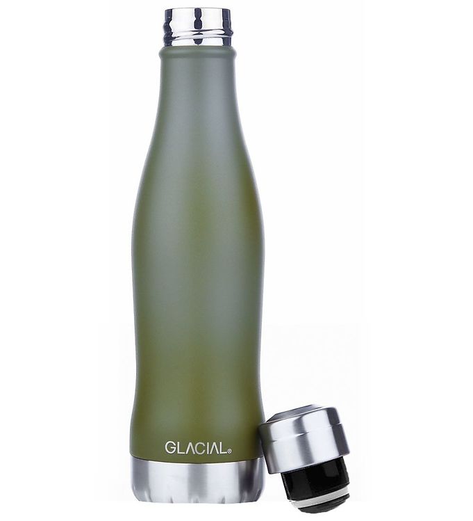 Image of Glacial Termoflaske - 400 ml - Matte Forest Green - OneSize - Glacial Termoflaske (267666-3486036)