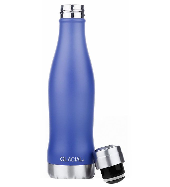 Image of Glacial Termoflaske - 400 ml - Matte Blue - OneSize - Glacial Termoflaske (267668-3486039)