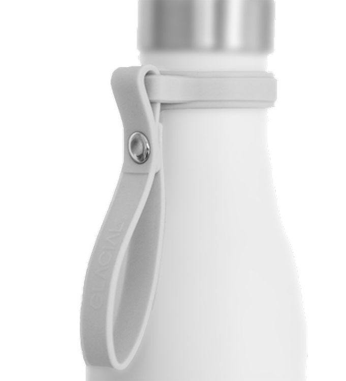 Image of Glacial Flaskehåndtag - Silicone - Light Grey - OneSize - Glacial Tilbehør (267714-3486395)