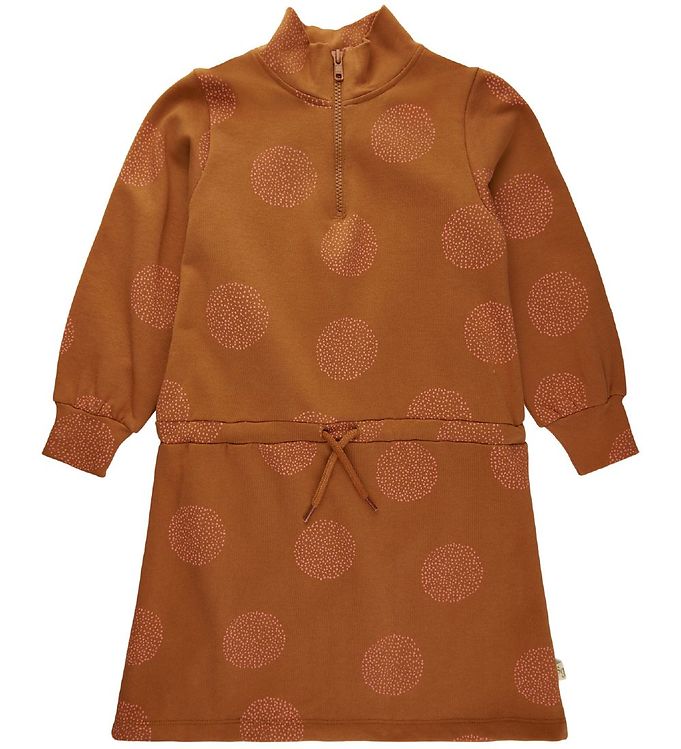 Soft Gallery - Kiera Moondots Dress - Glazed Ginger - 104