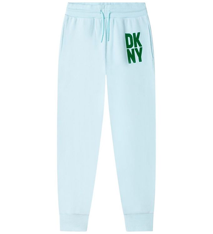 Image of DKNY Sweatpants - Sea Green m. Grøn - 12 år (152) - DKNY Bukser - Bomuld (268828-3506777)