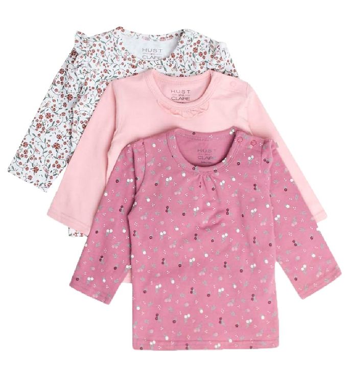 Image of Hust and Claire Bluse - 3-pak - Alda - Dusty Rose (DA109)
