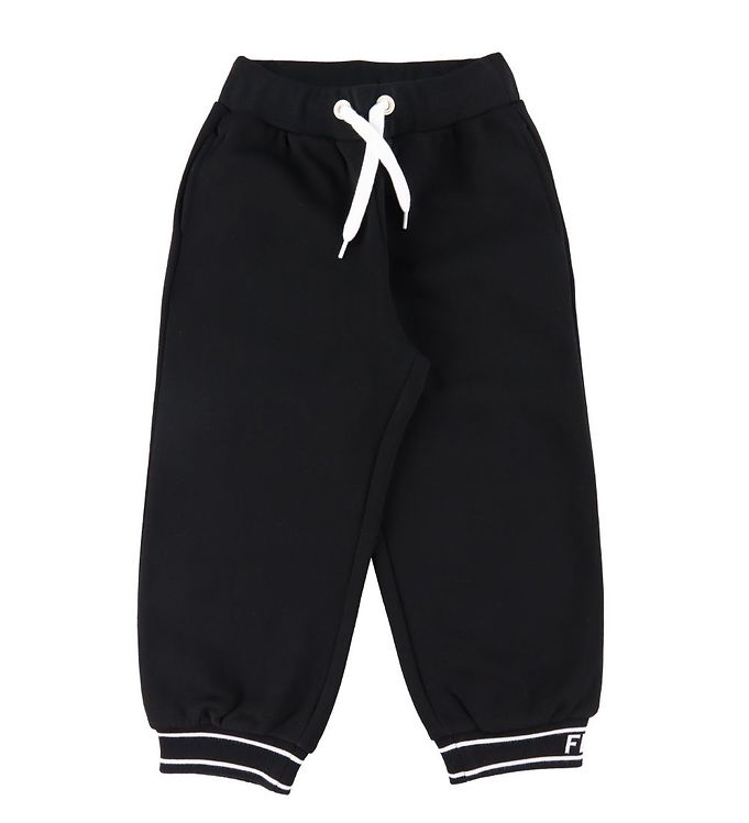 #2 - Fendi Sweatpants - Sort m. Hvid