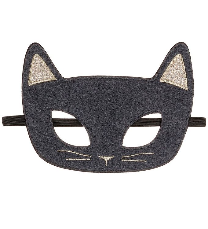 image of Mimi & Lula Maske - Kat - Grå - OneSize - Mimi & Lula Udklædning