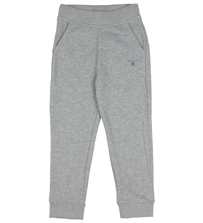 9: GANT Sweatpants - Original - Light Grey Melange