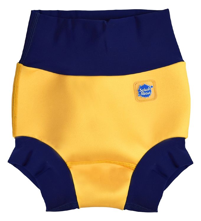 Splash About Blebadebukser - Happy Nappy New - UV50+ - Gul/Navy