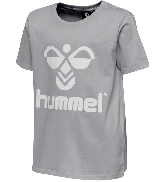 Hummel T-shirt - hmlTres - Gråmeleret » i Danmark