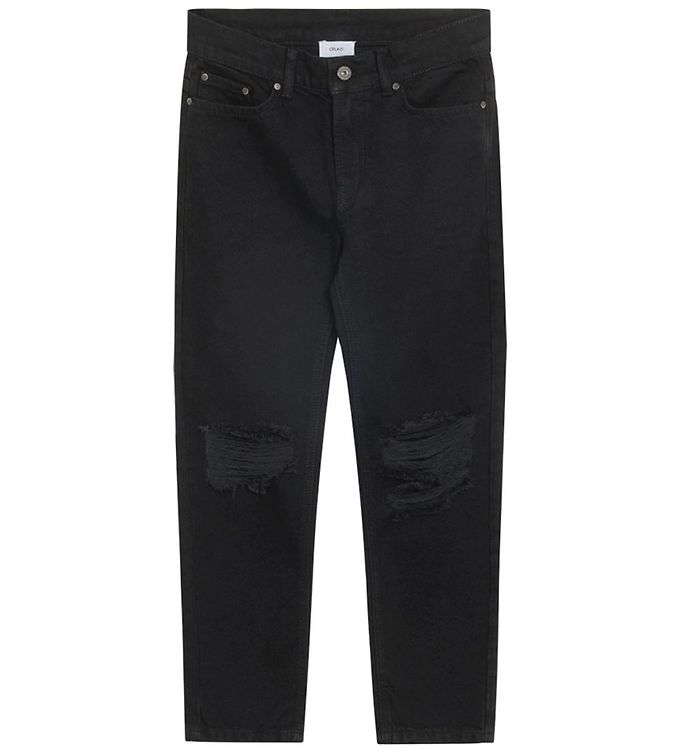 Image of Grunt Jeans - Clint Ripped - Black - 14 år (164) - Grunt Bukser - Jeans (231305-1141115)
