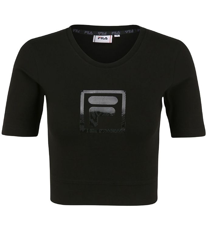 4: Fila T-Shirt - Pegeen - Cropped - Sort