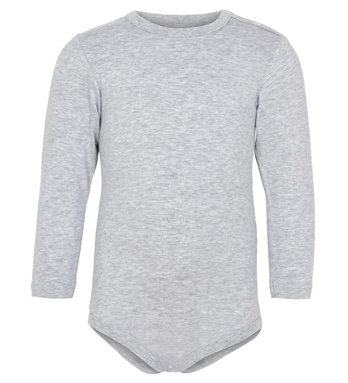 Image of JBS Body l/æ - Bambus - Grå - 1 år (80) - JBS Body L/Æ (231286-1141023)