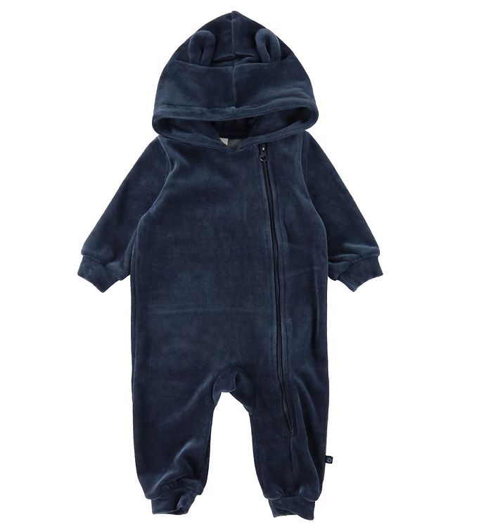 Smallstuff Heldragt - Velour - Navy