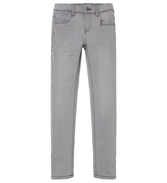 Image of Name It Jeans - Noos - NkfPolly - Medium Grey Denim - 9 år (134) - Name It Jeans (240327-1944155)