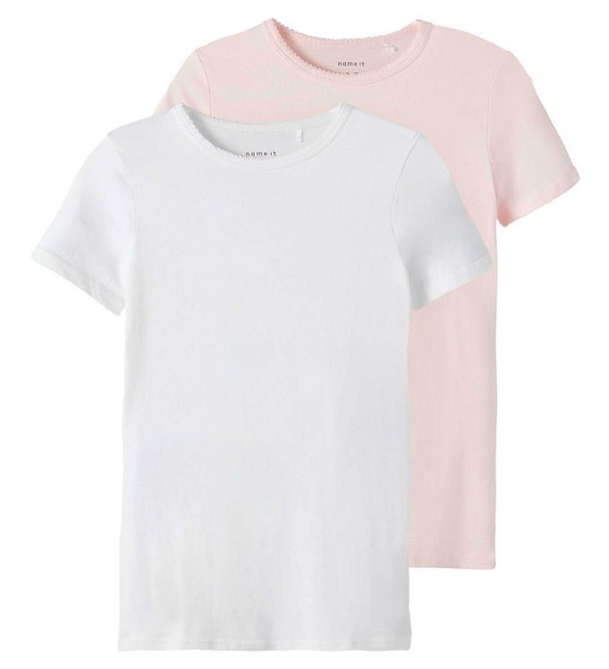 2-pak Pink - - - NkfTop Name Barely Noos T-shirt It -