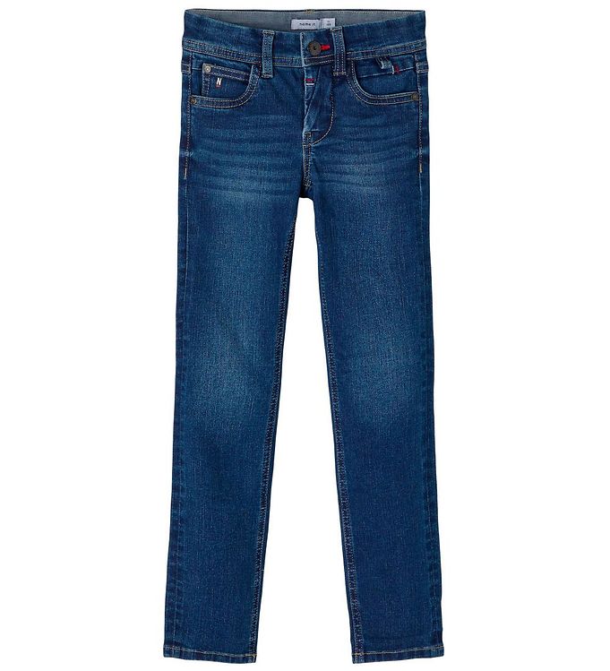 Image of Name It Jeans - Noos - NkmTheo - Dark Blue Denim - 10 år (140) - Name It Jeans (241723-2222962)