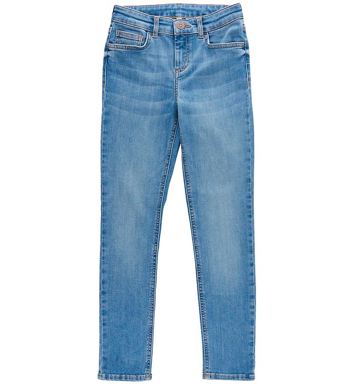 Image of Little Pieces Jeans - Noos - LpRuna - Light Blue Denim - 10 år (140) - Little Pieces Bukser - Jeans (243799-2534901)