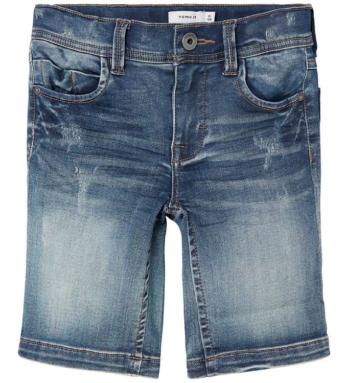 Name It Shorts Noos Nkmtheo Medium Blue Denim