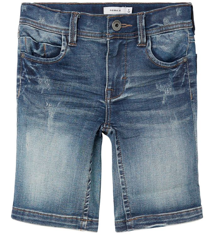 Name It Shorts - Noos - NkmTheo - Medium Blue Denim