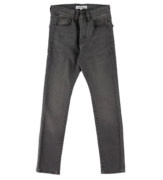 Image of Cost:Bart Jeans - Jowie Skinny Fit - Light Grey Denim Wash - 12 år (152) - Cost:Bart Jeans (254918-2895167)