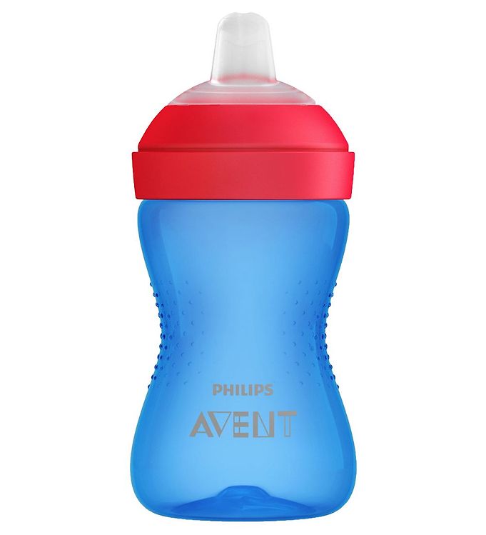 Image of Philips Avent Kop m. Drikketud - 300 ml - Blå/Orange (257789-2965989)