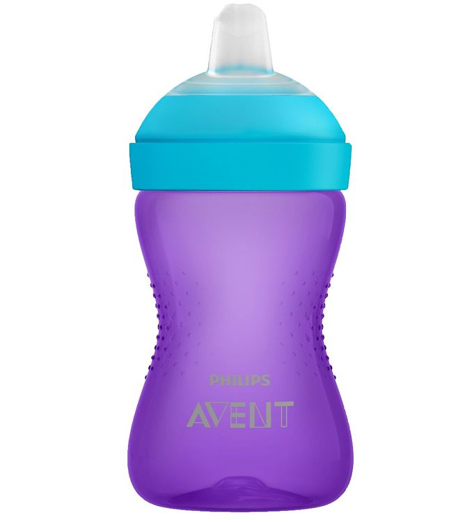 Image of Philips Avent Kop m. Drikketud - 300 ml - Lilla/Blå (257794-2966044)