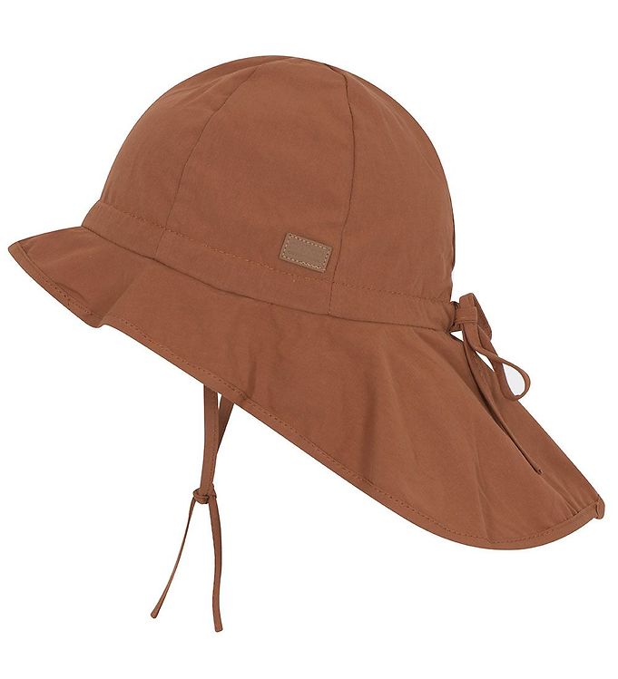 Image of Melton Sommerhat - UV50+ - Leather Brown - 43 cm - Melton Solhat (257463-4358962)