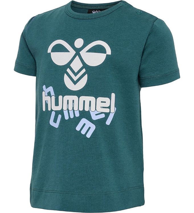 ventilator Græsse Hælde Hummel T-shirt - hmlDream - Blue Coral » Fri fragt i Danmark