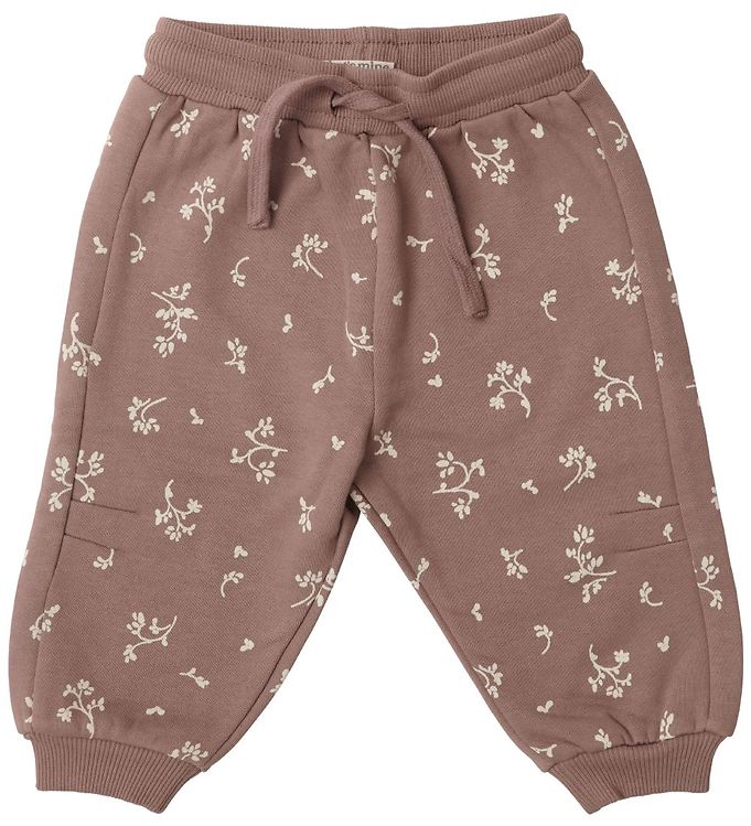 Image of That's Mine Sweatpants - Kim - Secret Garden Cocoa - 62 - Thats Mine Bukser - Bomuld (258922-3051869)