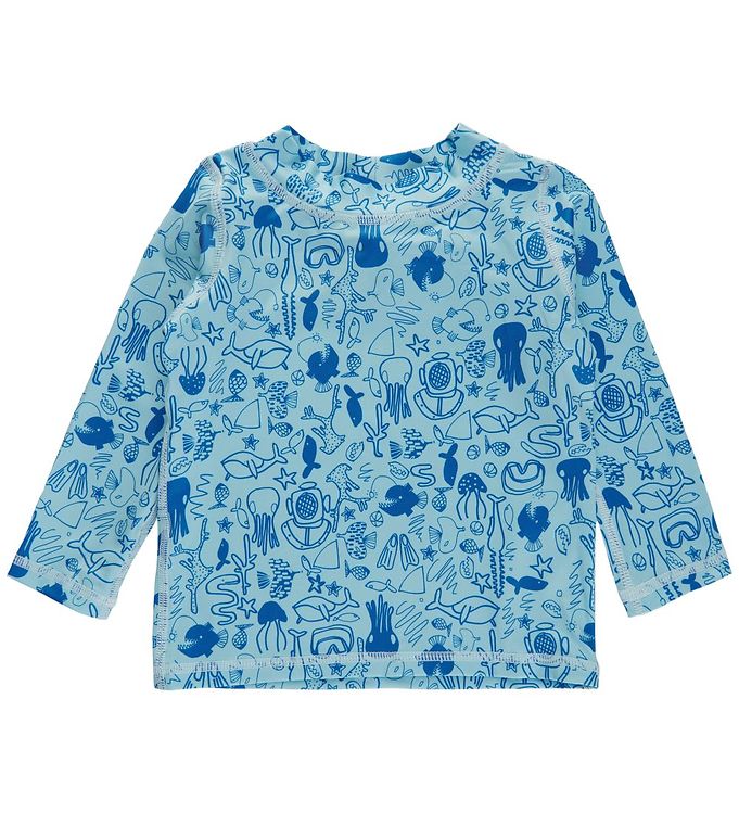 Image of Soft Gallery Badebluse - UV50+ - SgBaby Astin - Silver Blue (259350-3056970)