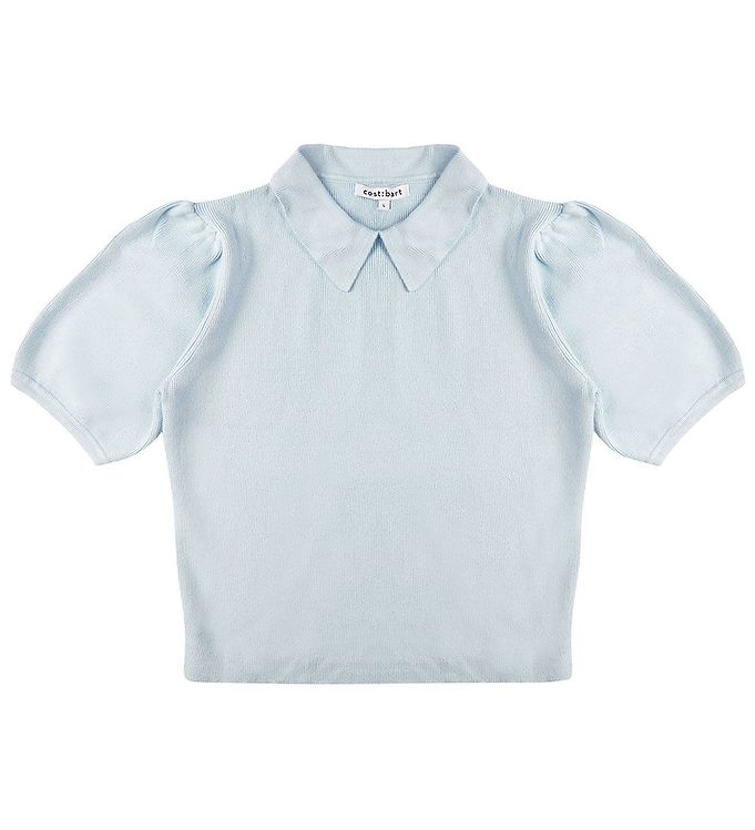 2: Cost:Bart T-Shirt - Strik - Cropped - CBRoxanne - Celestial blue