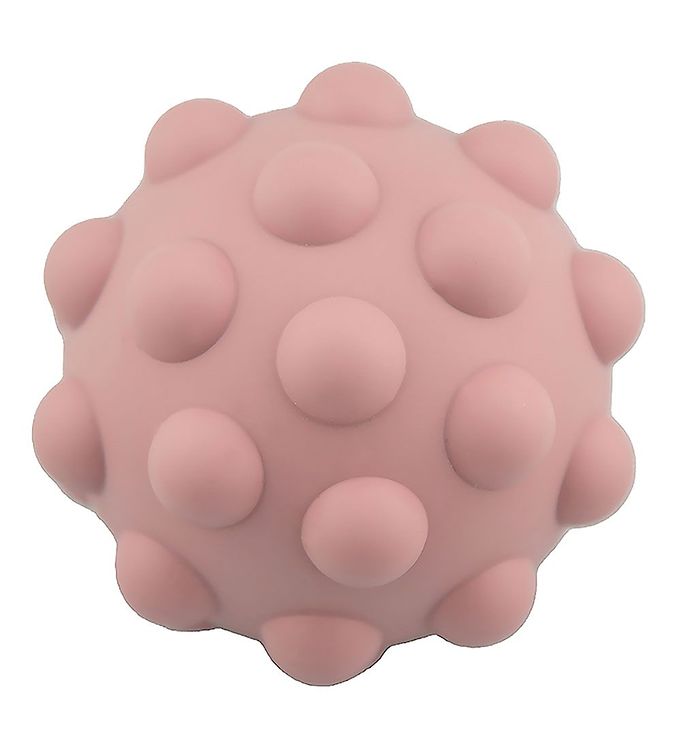 Image of Tiny Tot Bold - Sensory Silicone Fidget Ball - 10 cm - Blush - OneSize - Tiny Tot Bolde (260619-3082758)