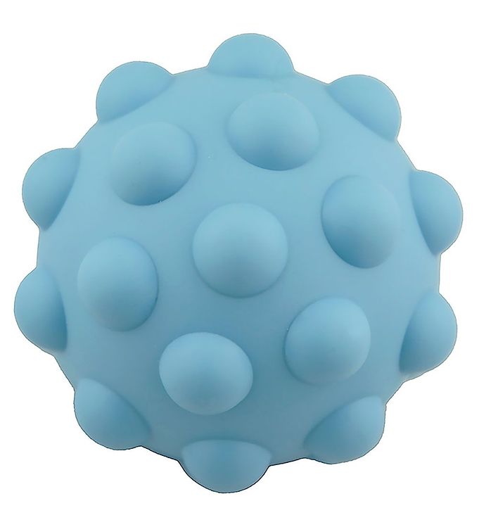 Sansebold fra Tiny Tot - Fidget Ball - Baby Blue (Stor)