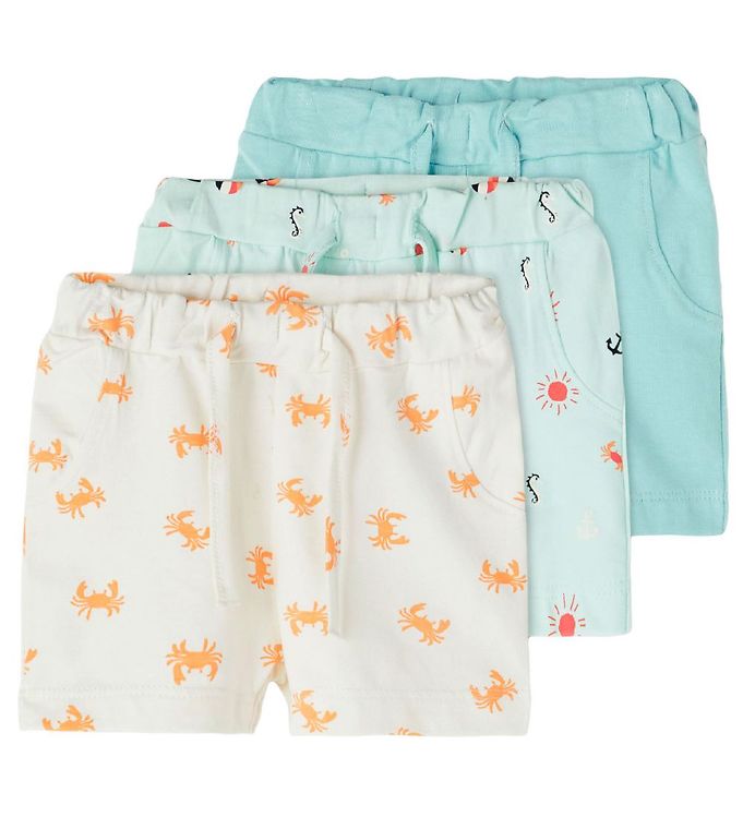 Name It Shorts Nbmjoe 3 Pak Glacier