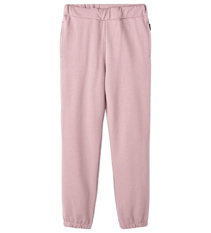 Image of Name It Sweatpants - Noos - NkfSweat - Burnished Lilac - 11 år (146) - Name It Bukser - Bomuld (264455-3428104)