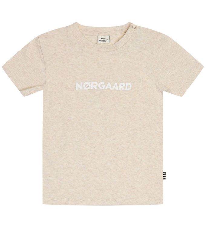 Mads Nørgaard T-shirt - Taurus - Nature Melange