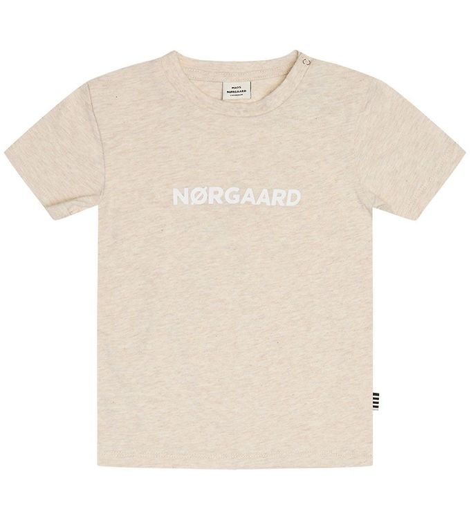 Mads Nørgaard T-shirt - Taurus Nature Melange unisex