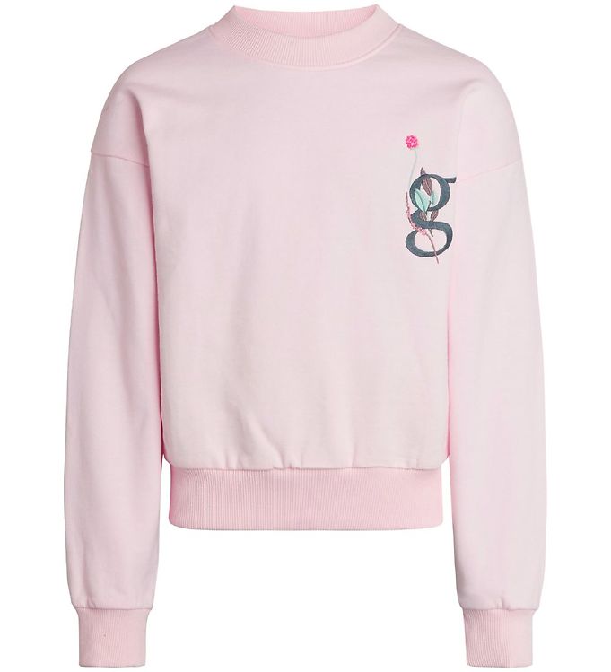 Grunt Sweatshirt  Clover  Light Pink
