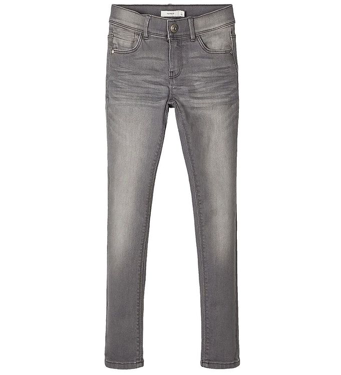 Image of Name It Jeans - Noos - NkfPolly - Light Grey Denim - 11 år (146) - Name It Jeans (269741-3520060)