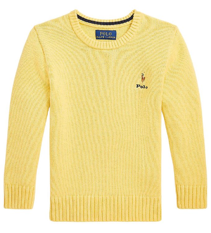 Polo Ralph Lauren Bluse - Strik - Classics ll - Fall Yellow