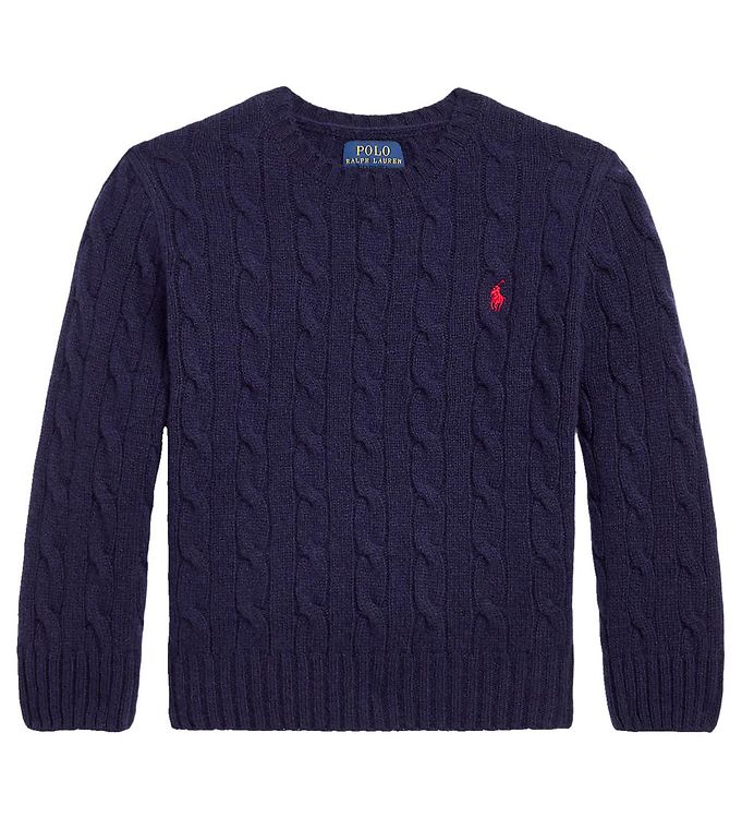 Polo Ralph Lauren Bluse - Uld - Classics ll - Navy