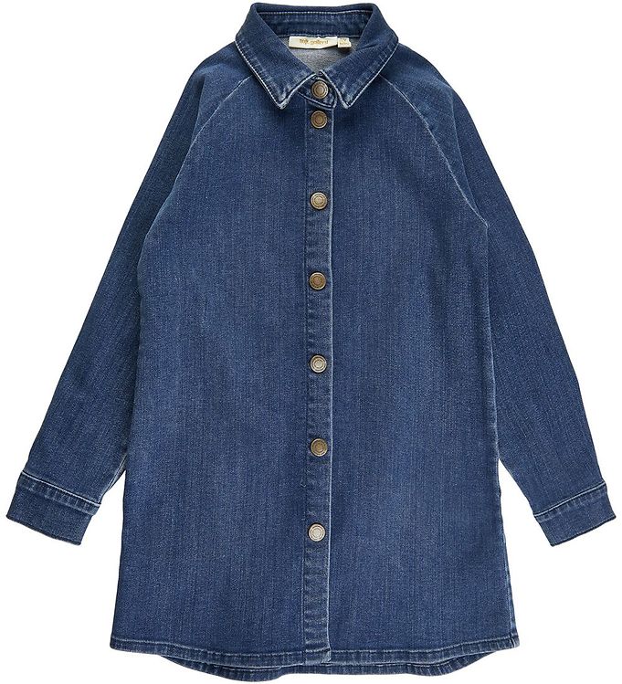 Soft Gallery - Frederique Denim Shirt Dress - Blue Denim - 104