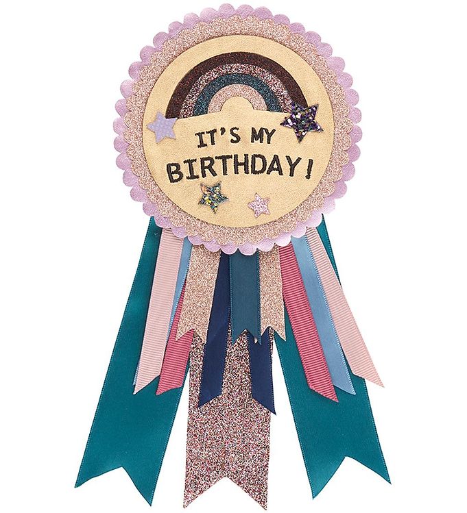 Image of Mimi & Lula Badge - Birthday Hooray - OneSize - Mimi & Lula Udklædning (273184-3582454)