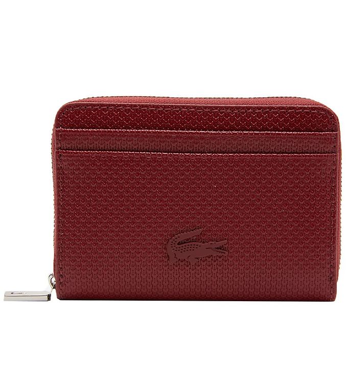 Lacoste Pung - Xs Zip Coin - Cranberry » Fragtfri i