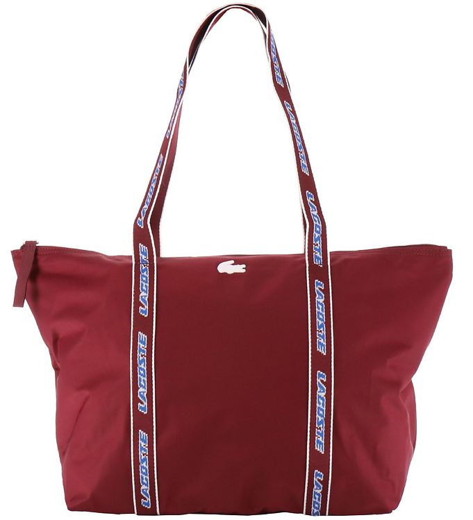 2: Lacoste Shopper - Large Shopping Bag - Cranberry