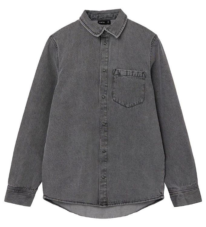 LMTD Skjorte - NlmGrizza - Light Grey Denim