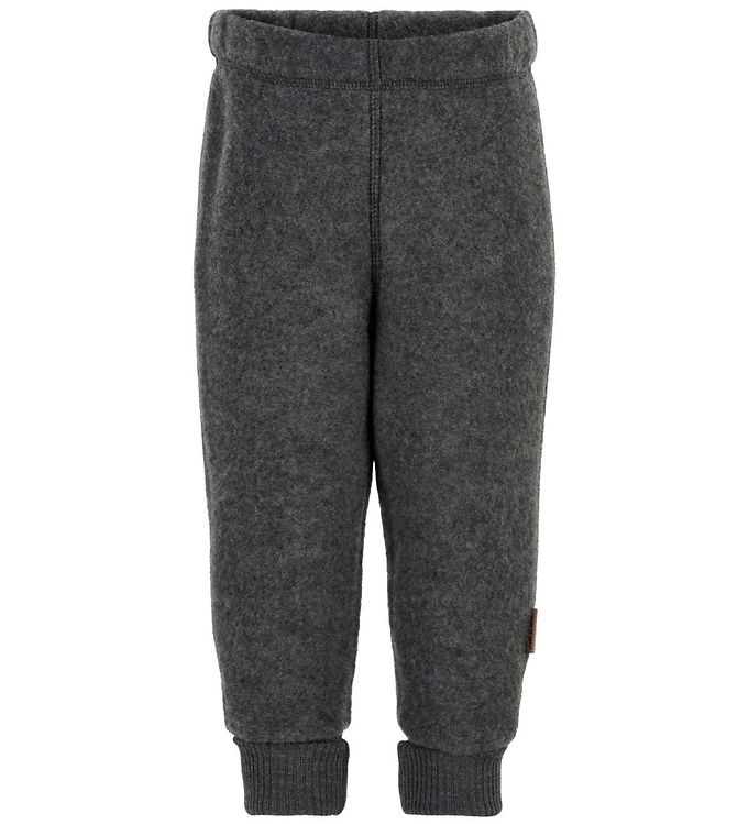 Billede af Mikk-Line Bukser - Uld - Noos - Anthracite Melange