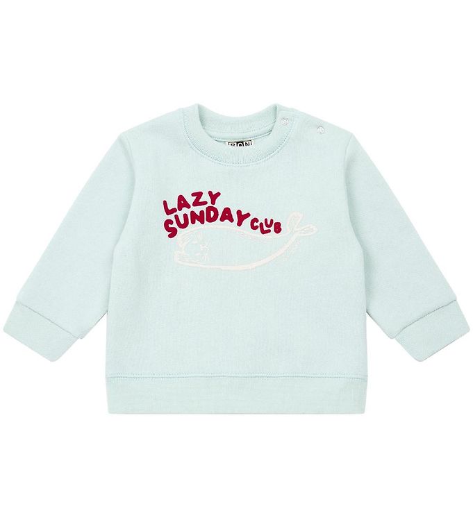 9: Bonton Sweatshirt - Lazy Club Baby - Flocon